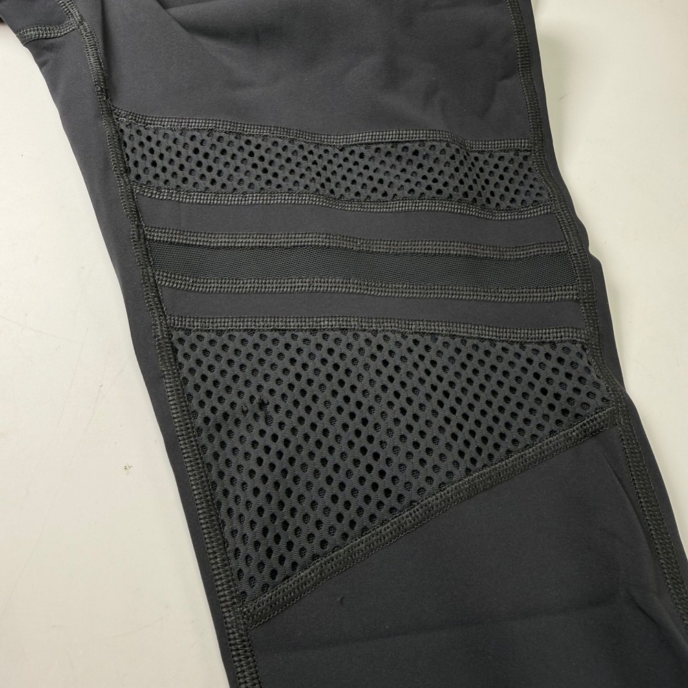 Lululemon Wunder Under High Rise‎ Mix & Mesh 28" Melanite Leggings Size 6 - Picture 8 of 8